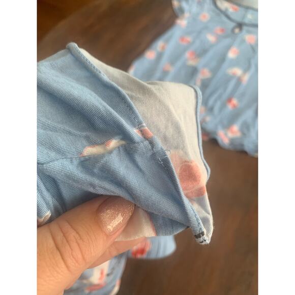 Kate Spade New York Talia Flutter Sleeve Sleep & Lounge Set - Picture 5 of 11